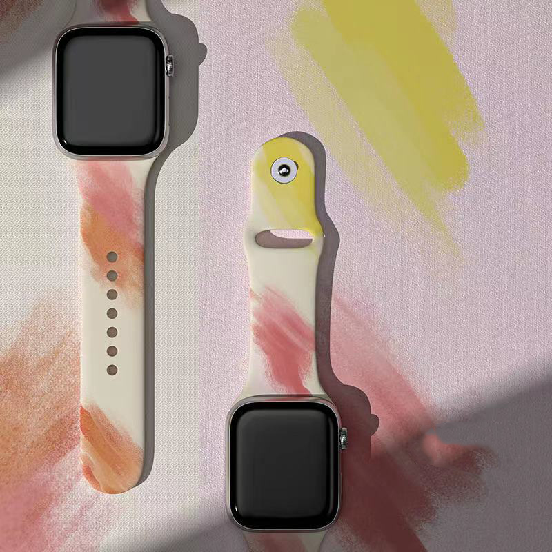 Печат на силиконова каучукова спортна лента за часовници за iwatch